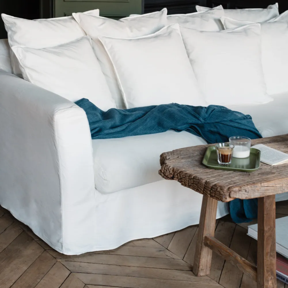 Online MERCI Housse de canapé - Blanc Optique BlancOptique
