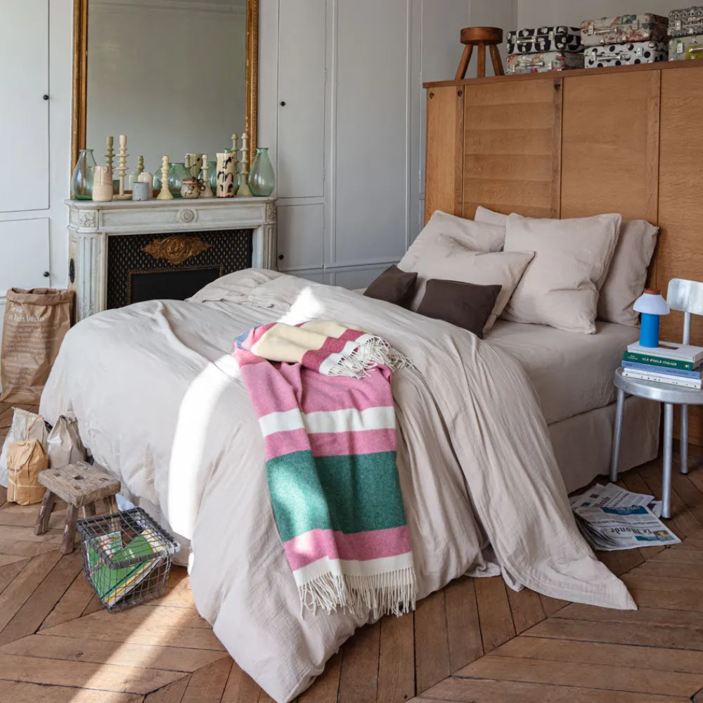 Best Sale 2100 GAZEX Housse de couette en gaze de coton - Beige Quai de Seine BeigeQuaideSeine