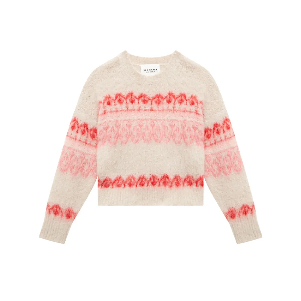 Shop Isabel Marant - Pull Dully - Raspberry