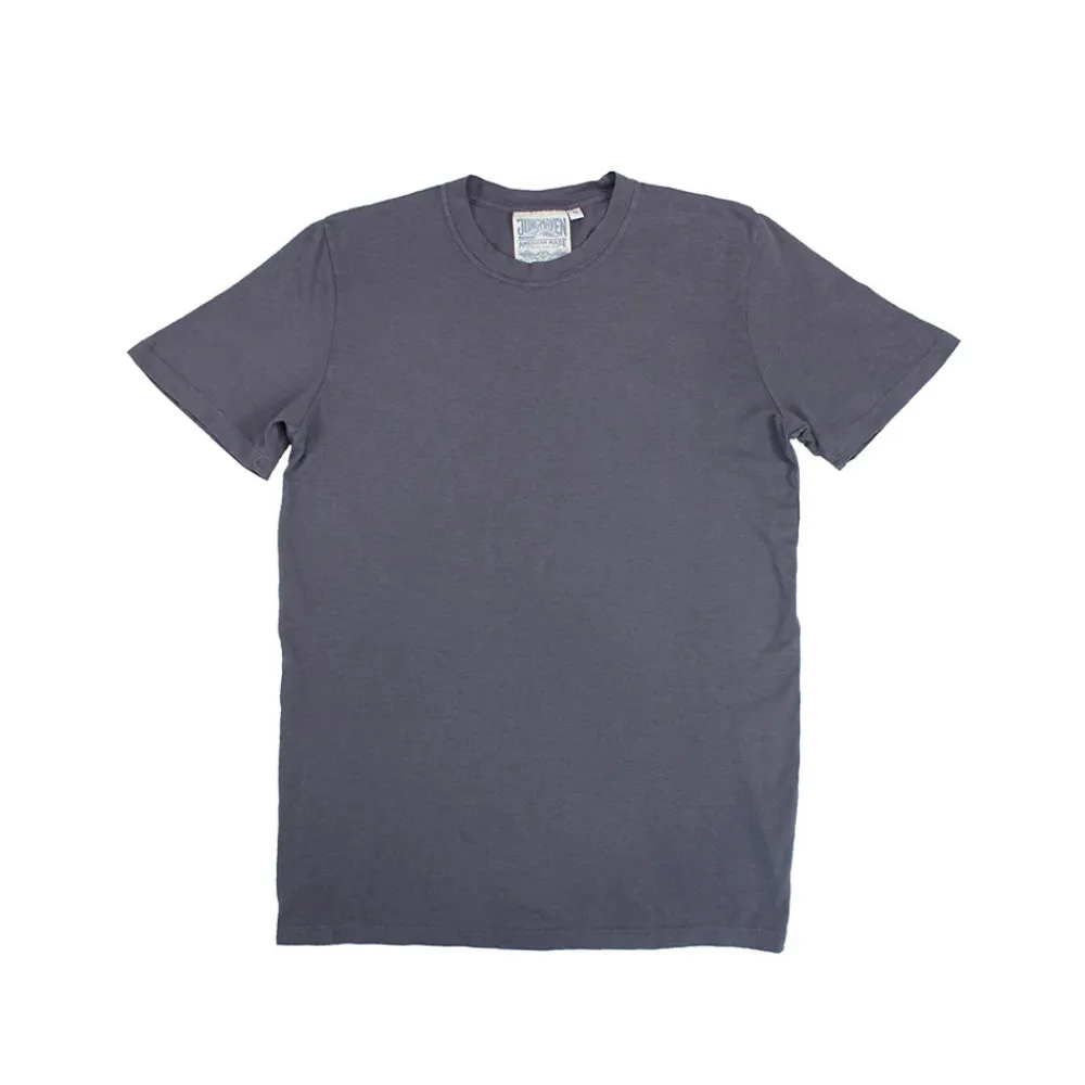Discount Jungmaven - Basic Tee - Diesel Gray