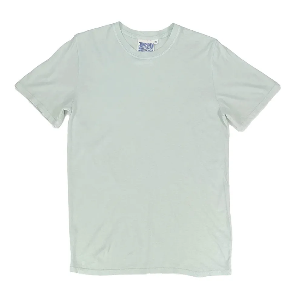 Hot JUNGMAVEN - Basic Tee - Vert pâle