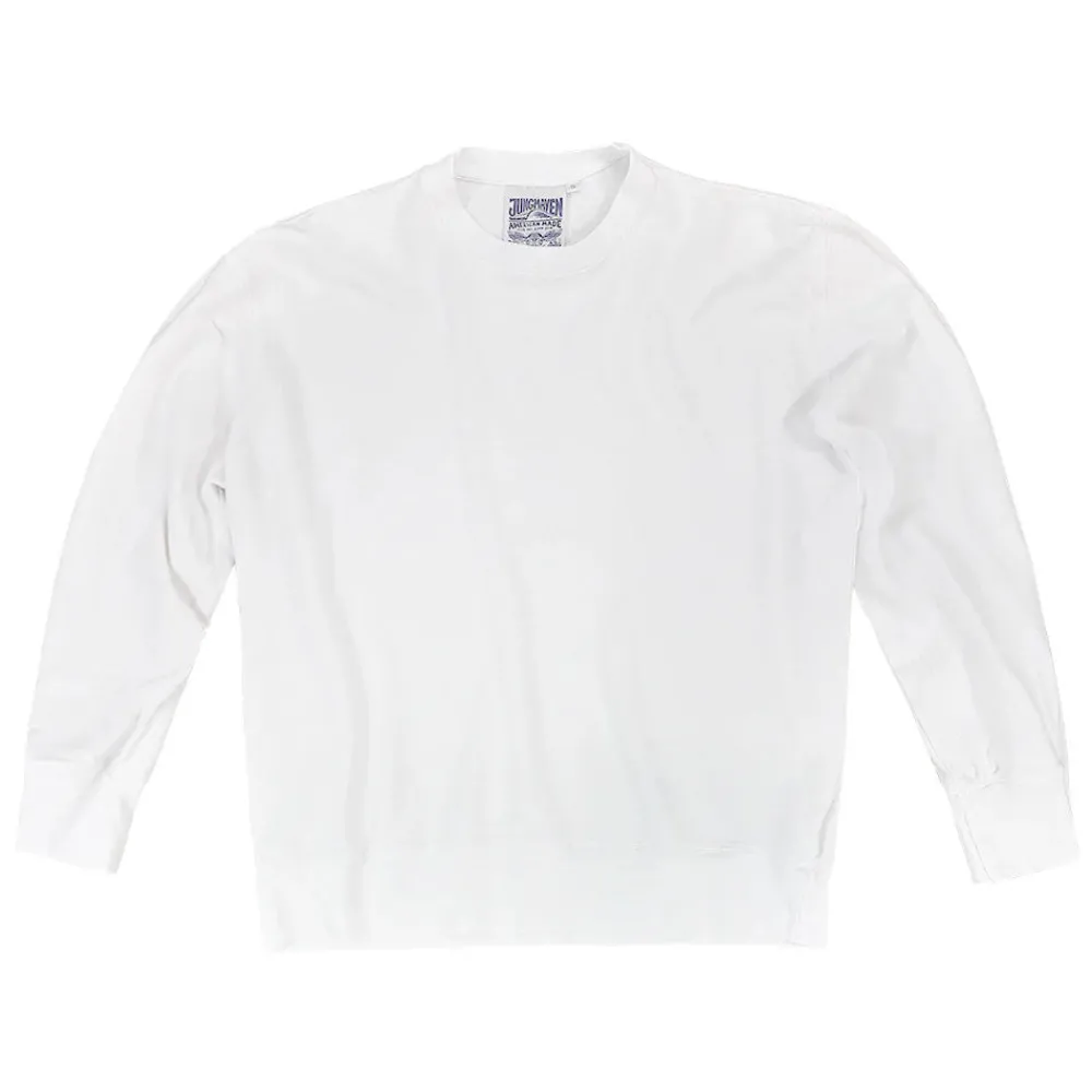 Online Jungmaven - T-shirt Manches Longues California - Blanc