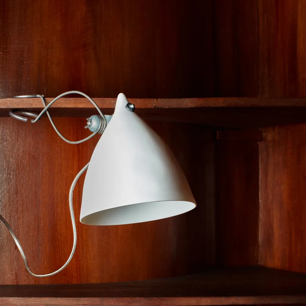 Fashion 125 TSE TSE Lampe pince Cornette en porcelaine - Mate