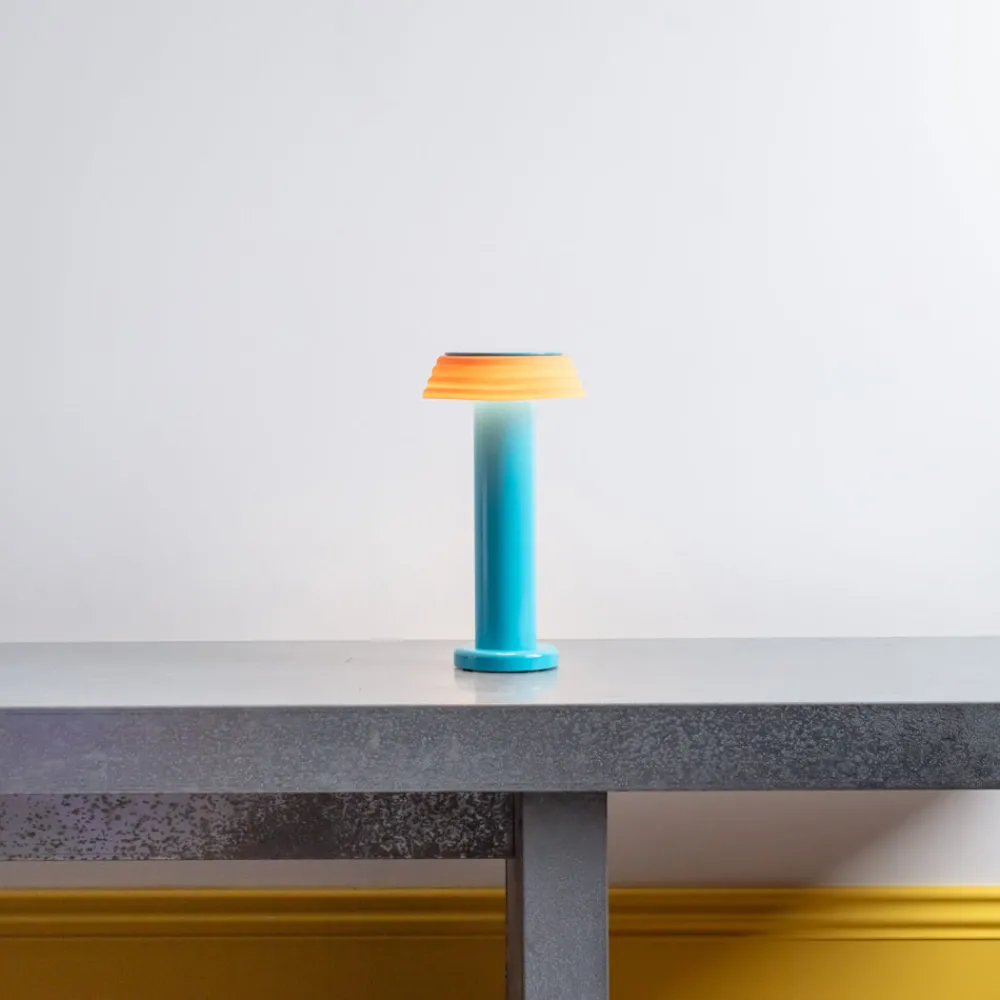 Best Sale 2024 SOWDEN Lampe portable rechargeable - Bleu Orange - Sowden