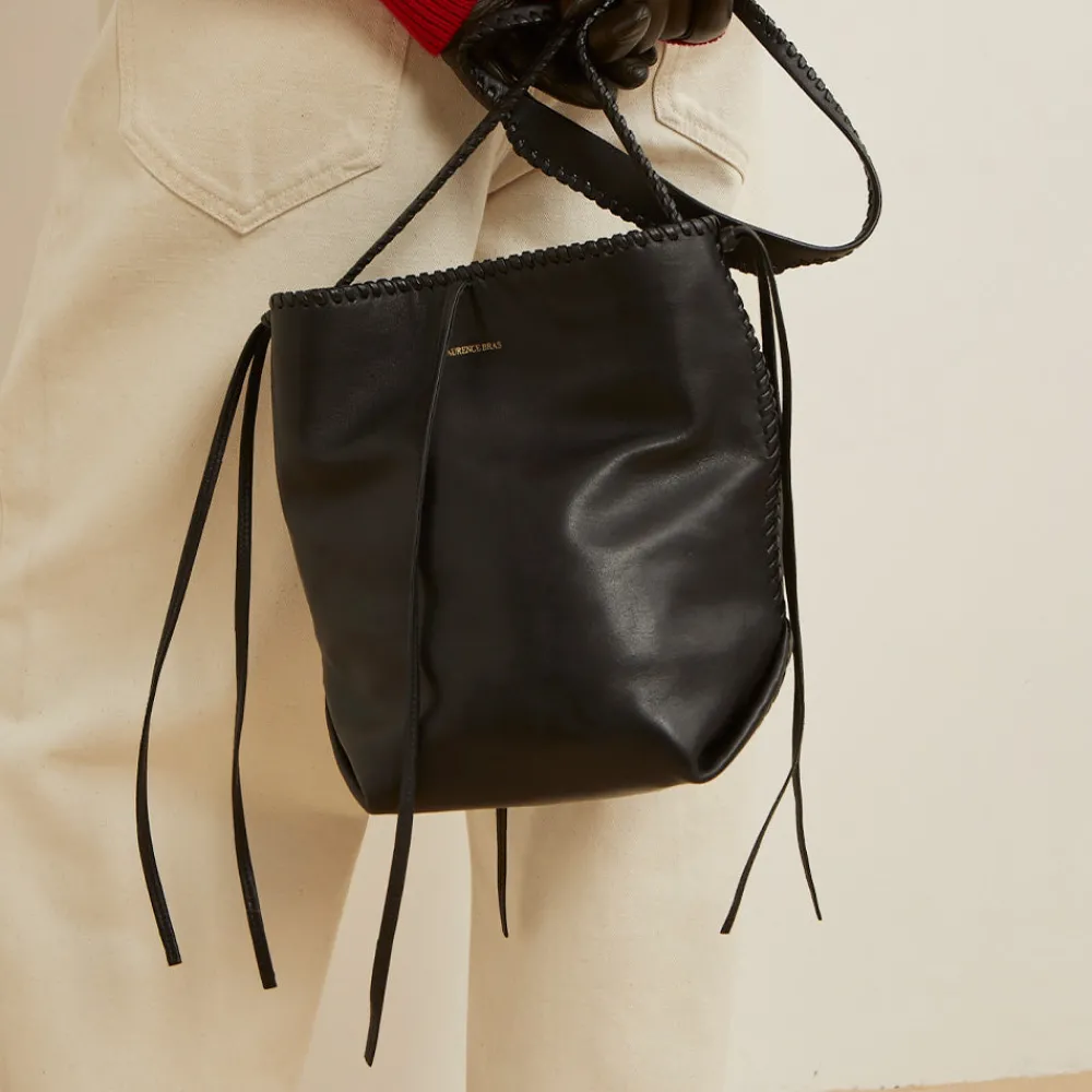 Shop Laurence Bras - Sac Facteur - Noir