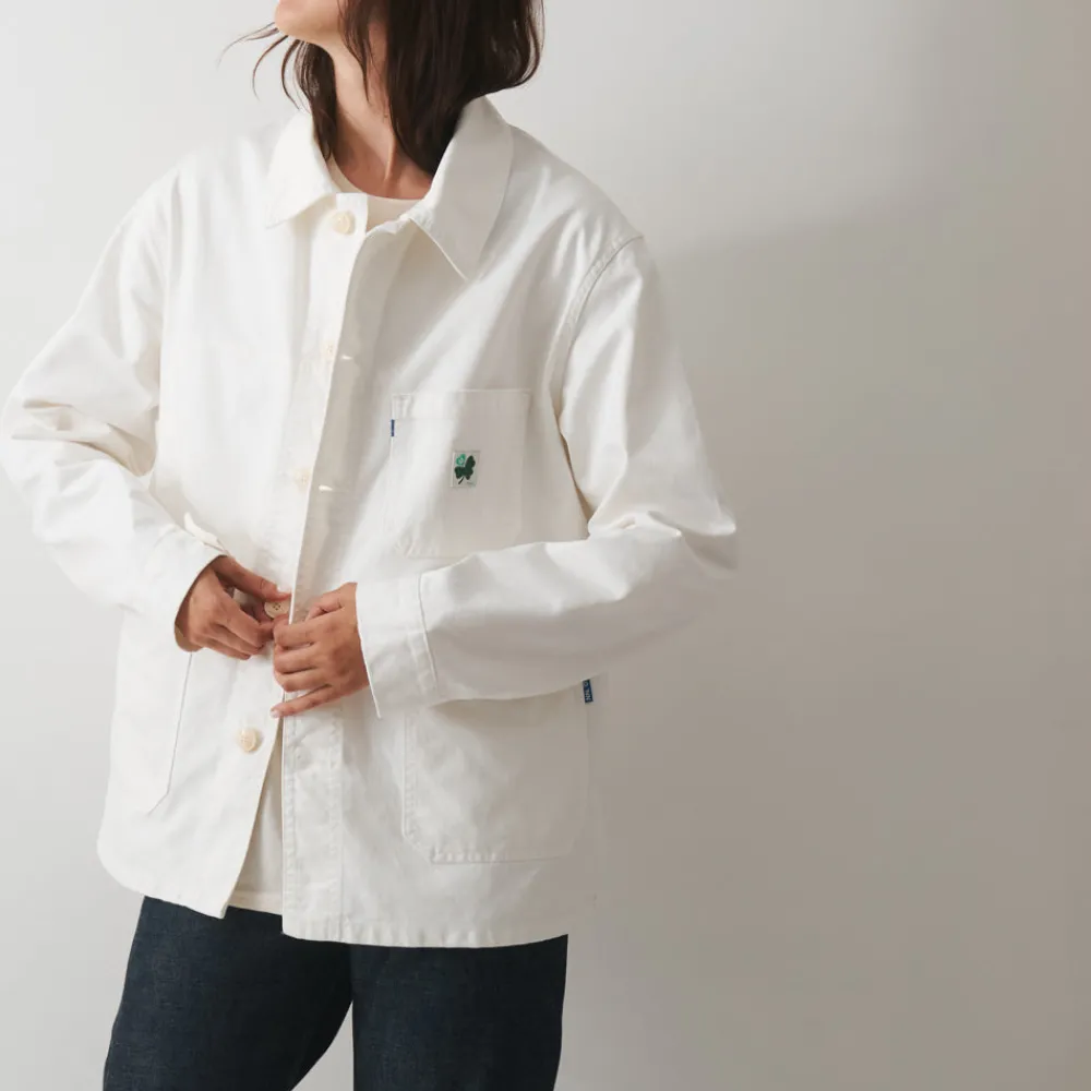 Outlet NN07 Le Laboureur x NN. 07 x Merci - Veste Tréfle Coeur - Vert