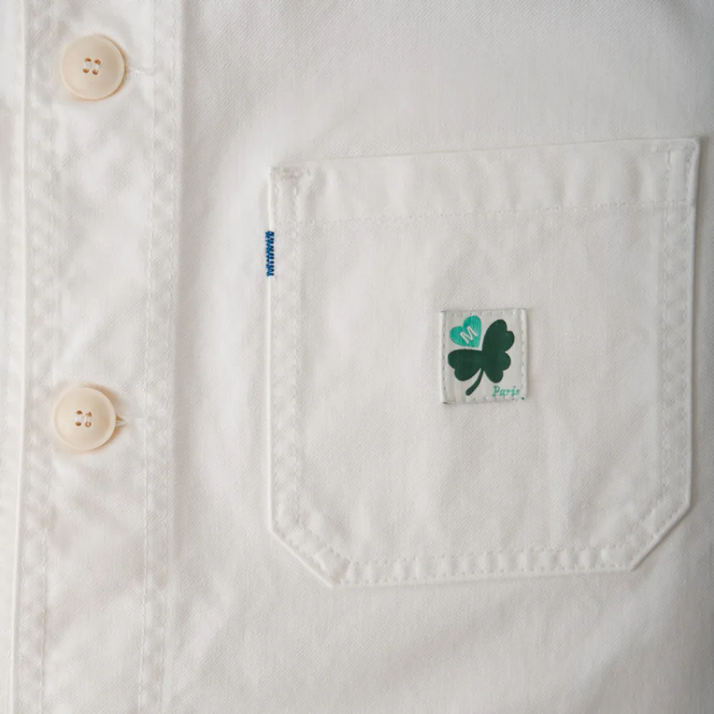 Outlet NN07 Le Laboureur x NN. 07 x Merci - Veste Tréfle Coeur - Vert