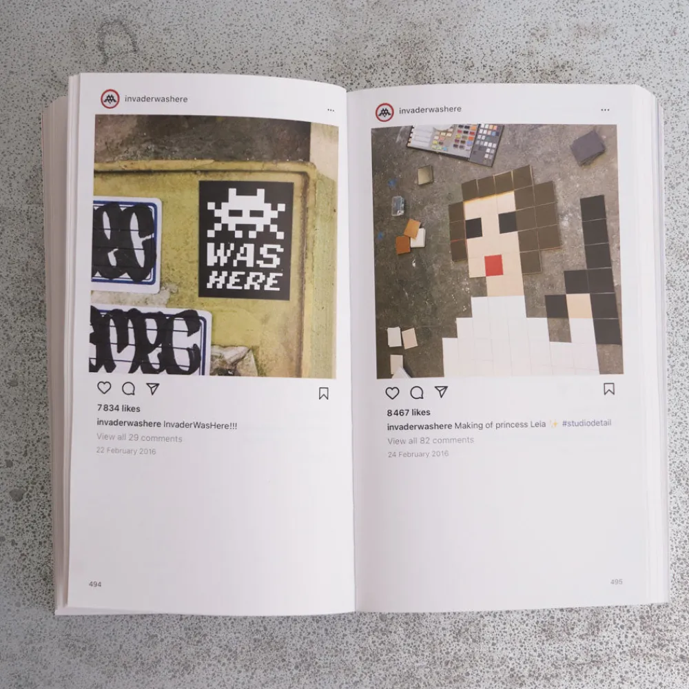 Discount 1212 INTERART Livre - Invader Was Here