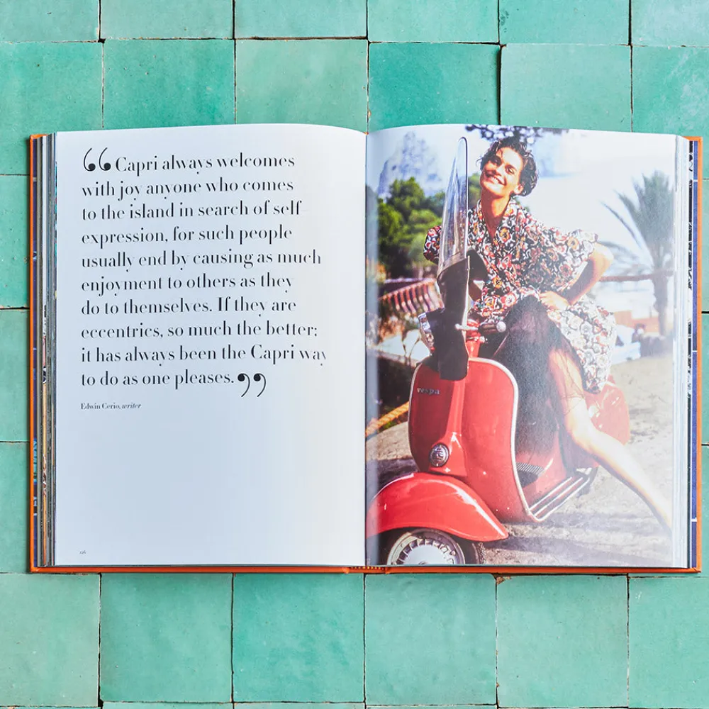 Cheap 1635 ASSOULINE Livre Capri Dolce Vita - Assouline