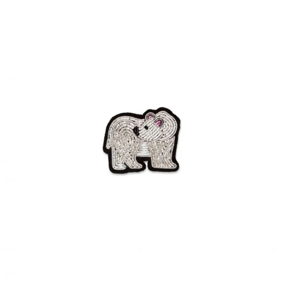 Clearance MACON & LESQUOY Macon & Lesquoy - Broche - Ours polaire