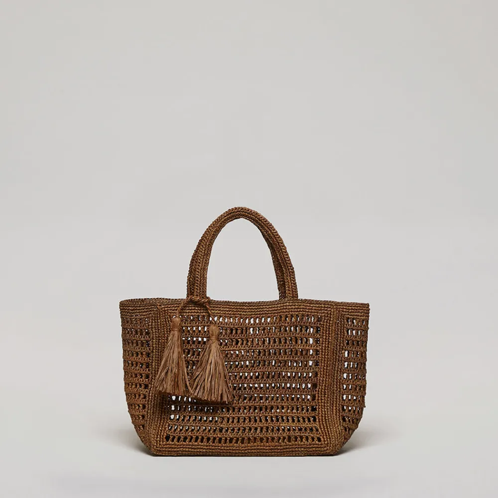 Clearance Maison NH - Sac en paille Annabelle - Marron