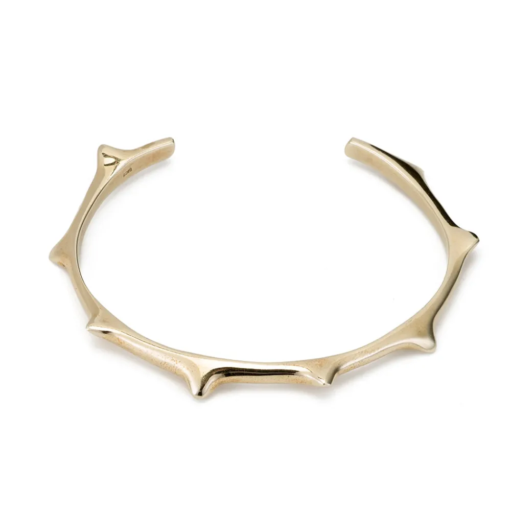 Discount MARA SCALISE - Bracelet Spiky - Gold