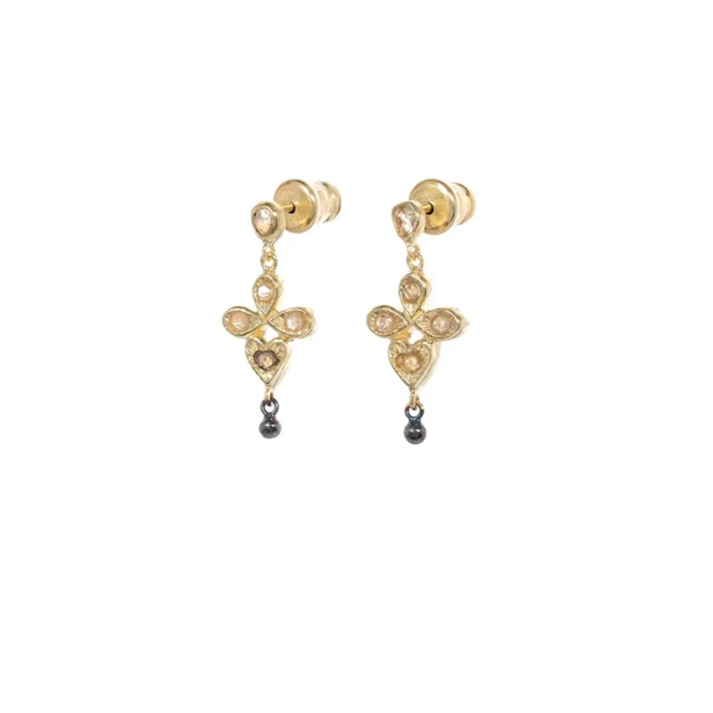Online MARIE LAURE CHAMOREL - Boucles d'oreilles n°909 - Bicolore