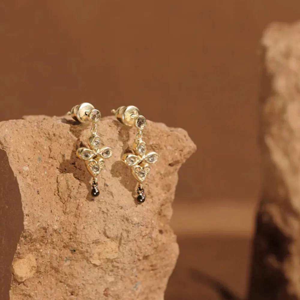 Online MARIE LAURE CHAMOREL - Boucles d'oreilles n°909 - Bicolore