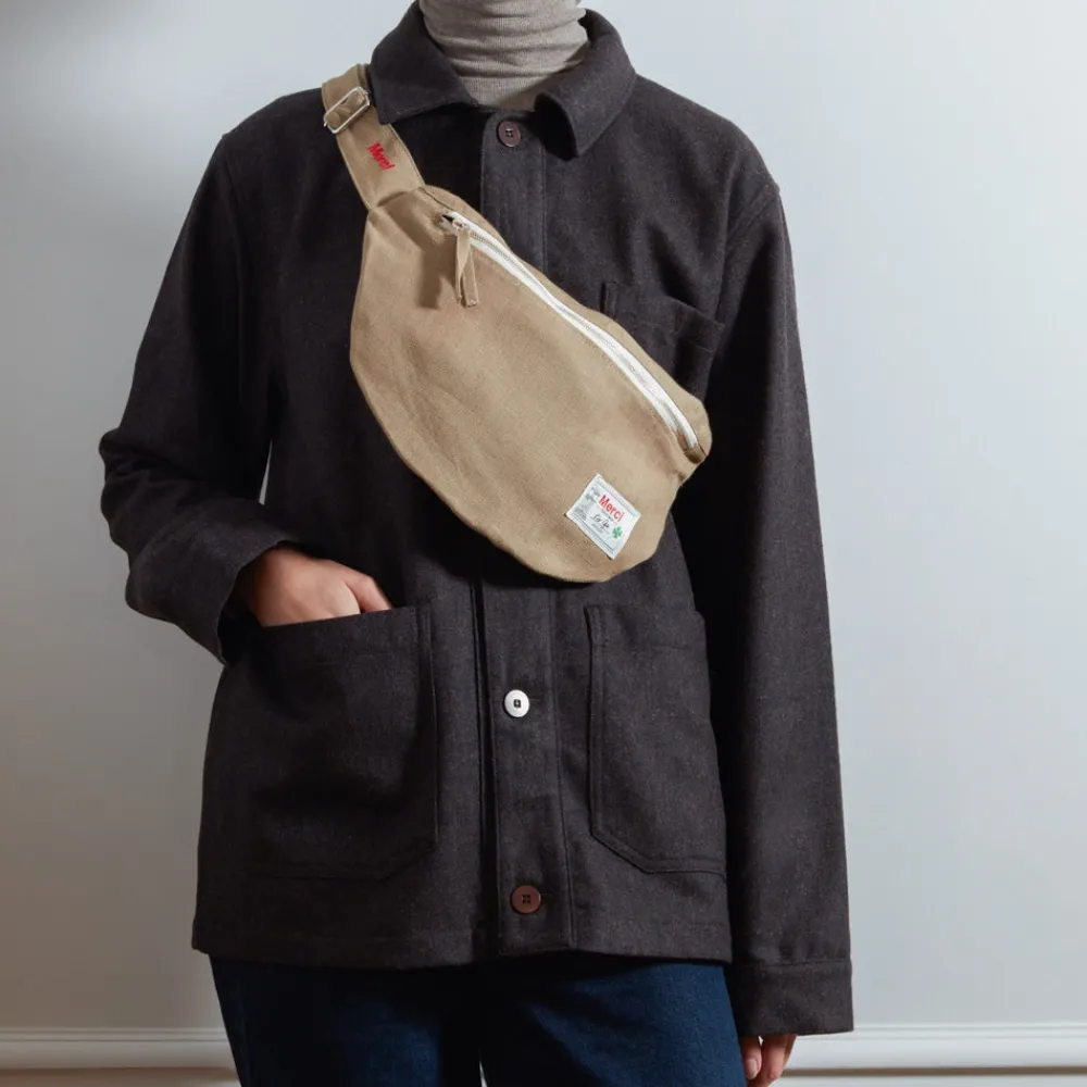 Clearance 200 LINTEX Merci - Banane To Go en lin - Sable