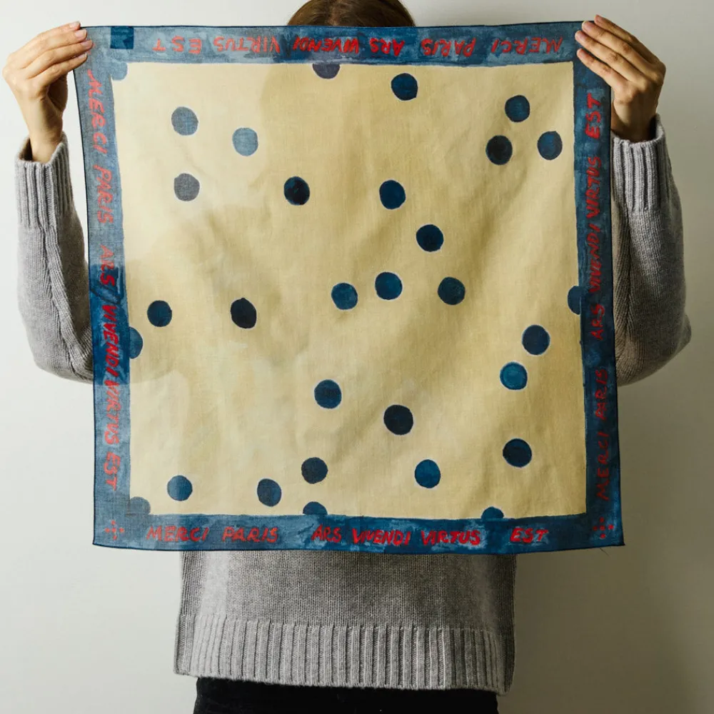 Store D01 Merci - Bandana Ars Vivendi Virtus Est - Marine