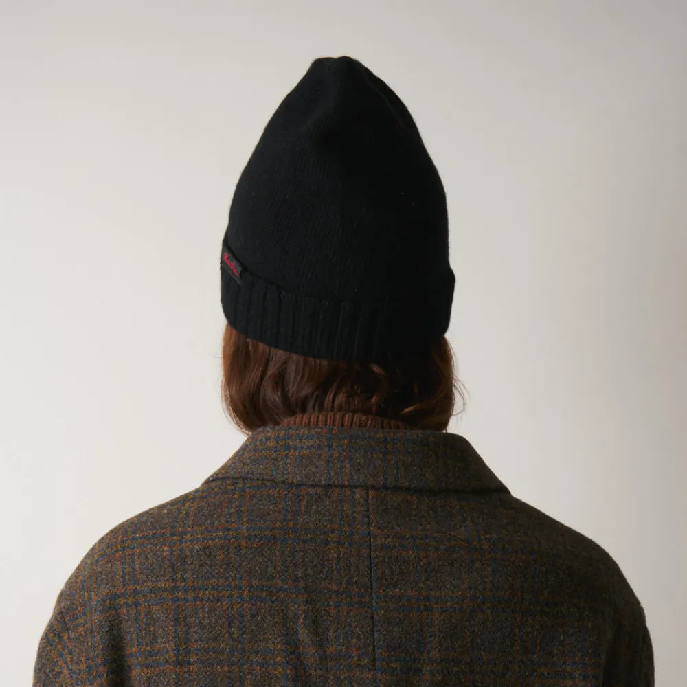 Online ST01 Merci - Bonnet en laine et cachemire - Noir & Rouge