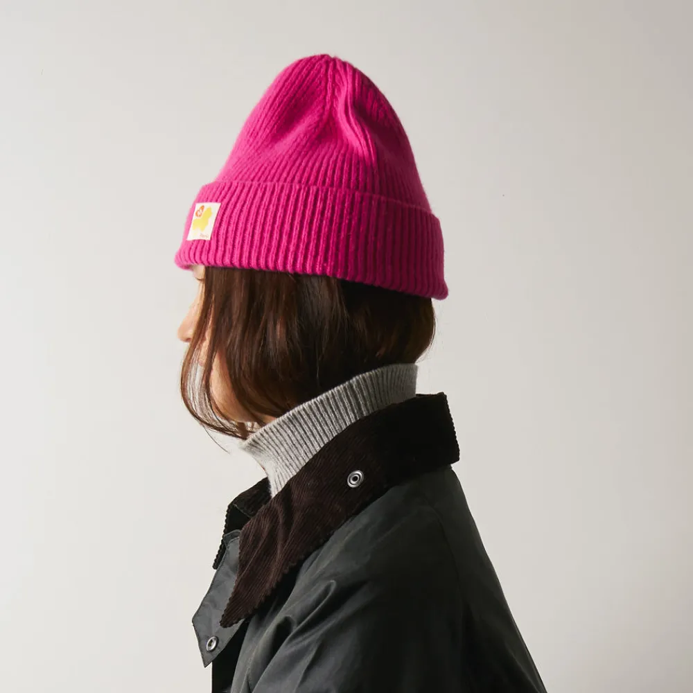 Online MA01 Merci - Bonnet Lucky - Rose & Jaune