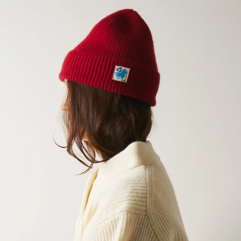 Best MA01 Merci - Bonnet Lucky - Rouge & Bleu