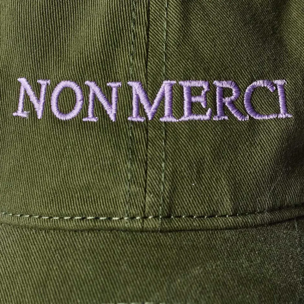 Store M05 Merci - Casquette Non Merci - Vert & Lila