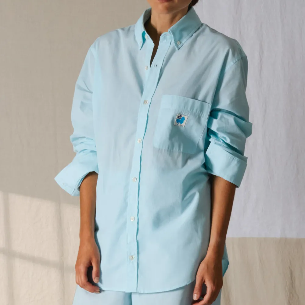 Store G01 Merci - Chemise Basile - Turquoise