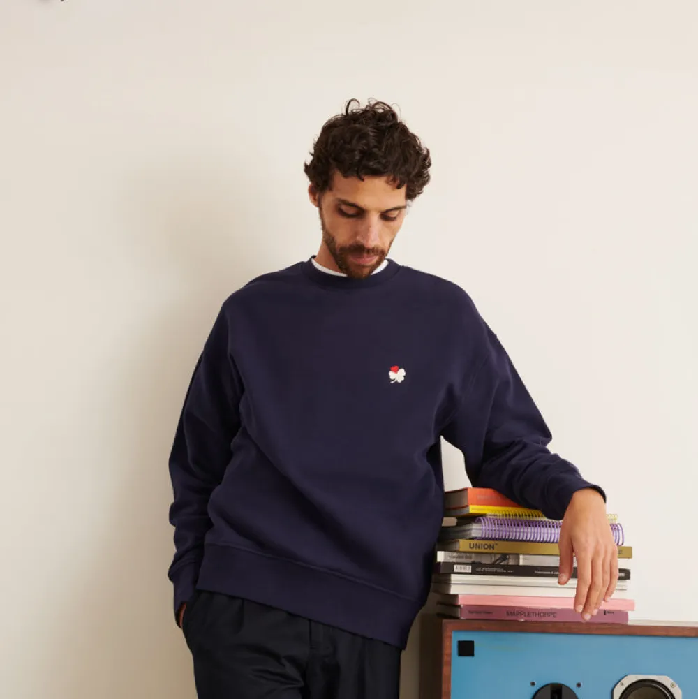 Fashion MJ01 Merci - Crewneck Charles - Bleu