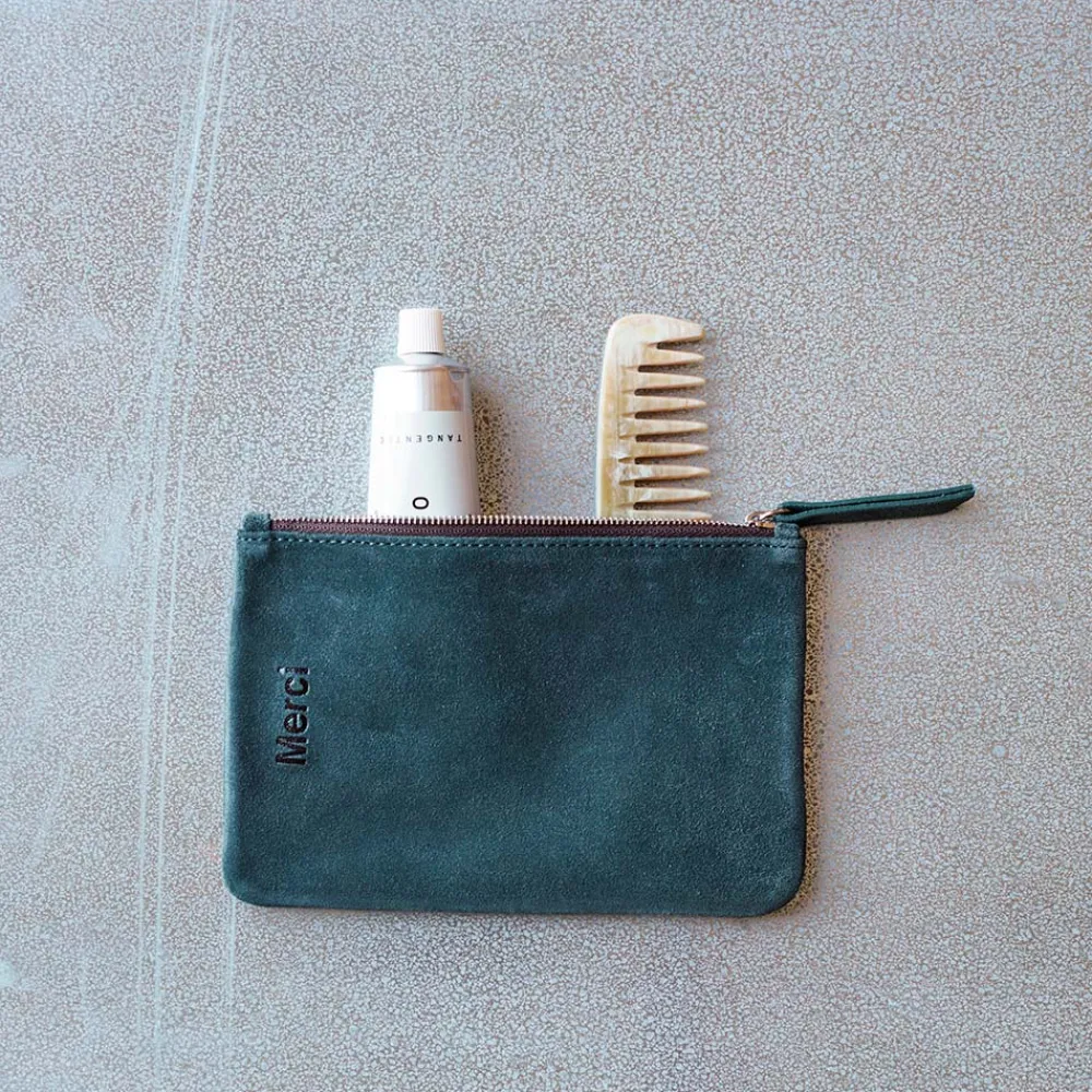 Fashion MERCI - Pochette en daim - Bottle