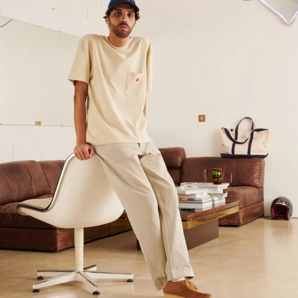 Fashion MJ01 Merci - T-Shirt Vadim - Beige