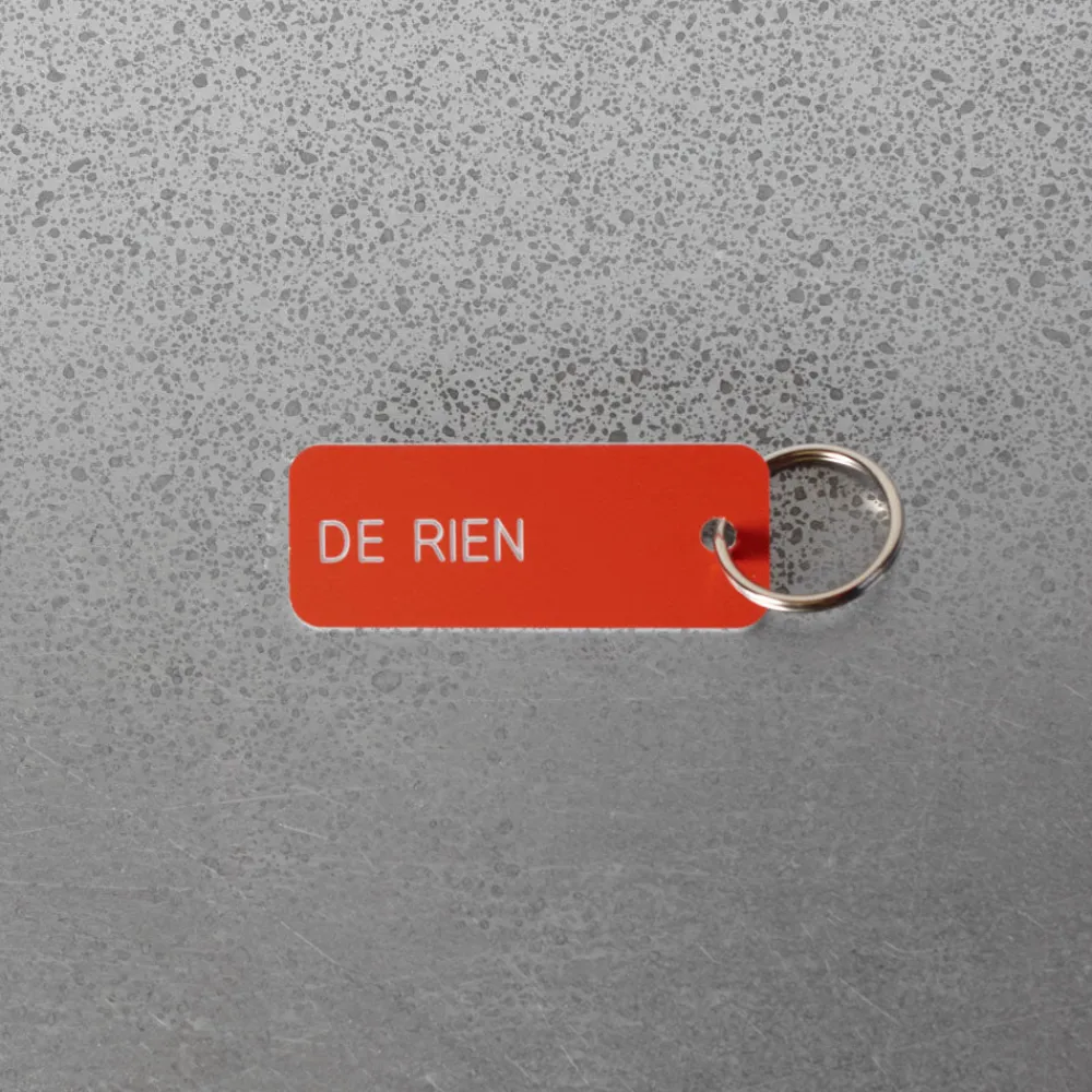 Discount Various Keytags Merci x - Porte-clé "De Rien" - Orange