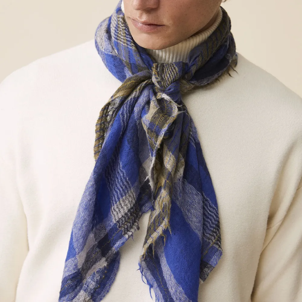New MOISMONT - Foulard n°752 - Royal Blue