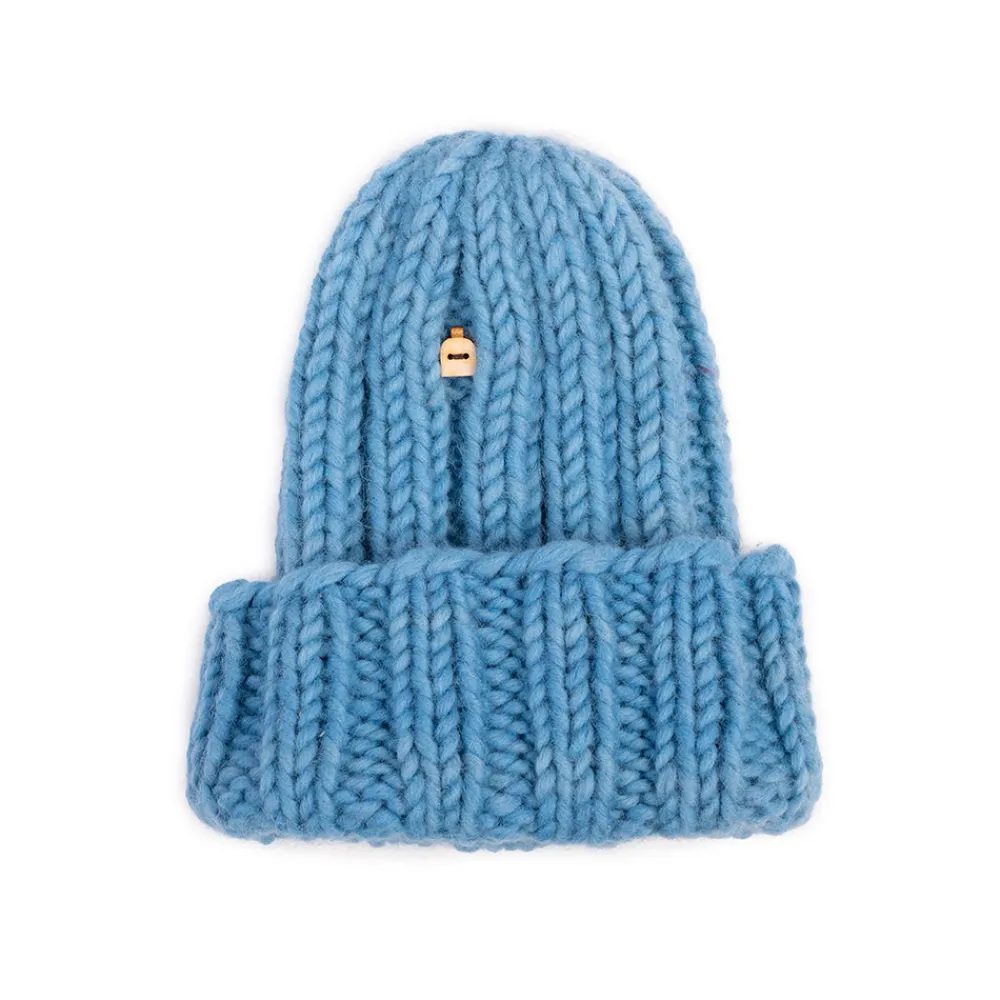 Best Sale Myssy - Bonnet en Laine - Bleu