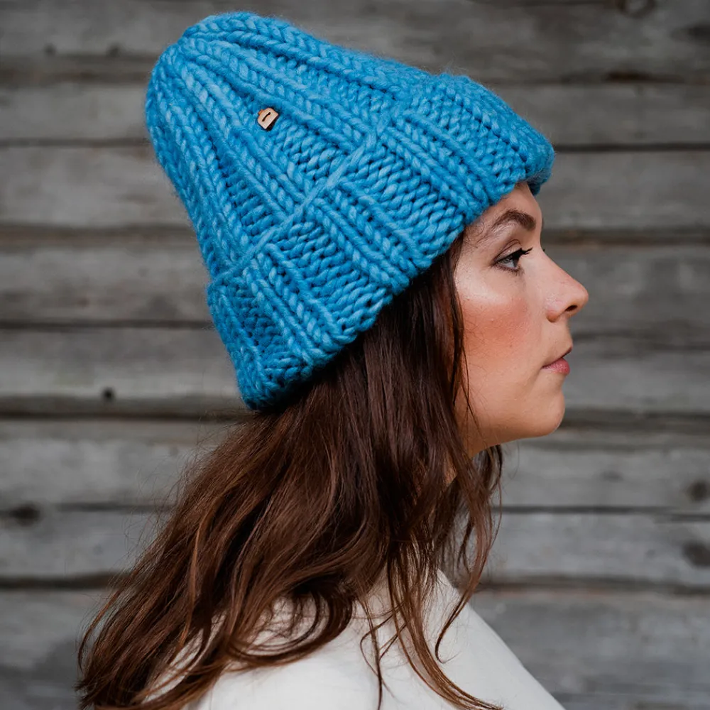 Best Sale Myssy - Bonnet en Laine - Bleu