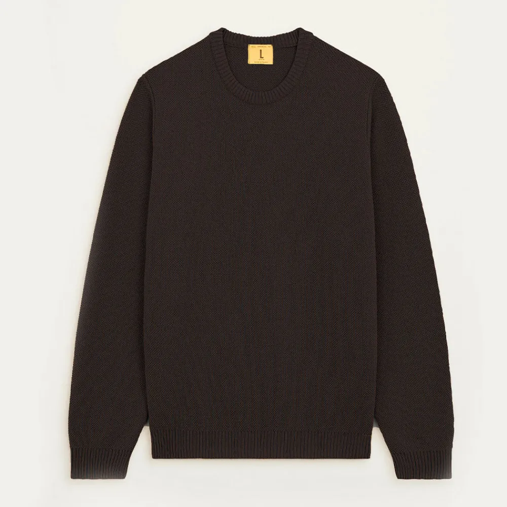 Discount Nitto Knitwear - Pull Youri - Marron