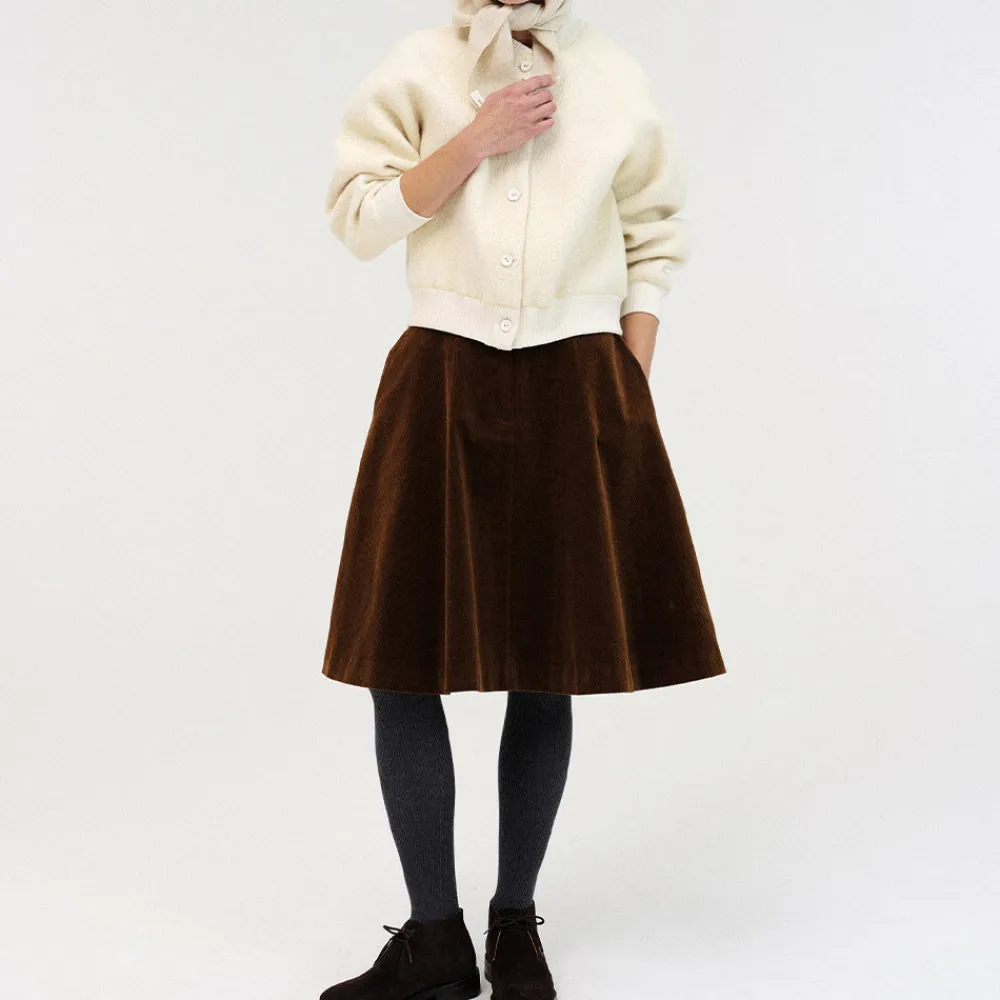 Outlet Nothing Written - Cardigan Alpaga - Ivoire