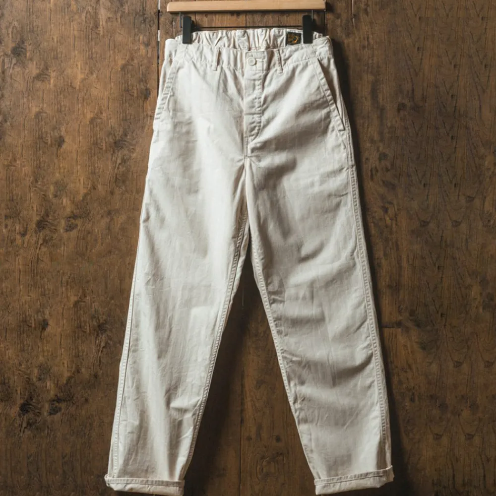 Fashion ORSLOW - Pantalon French Work - Ecru