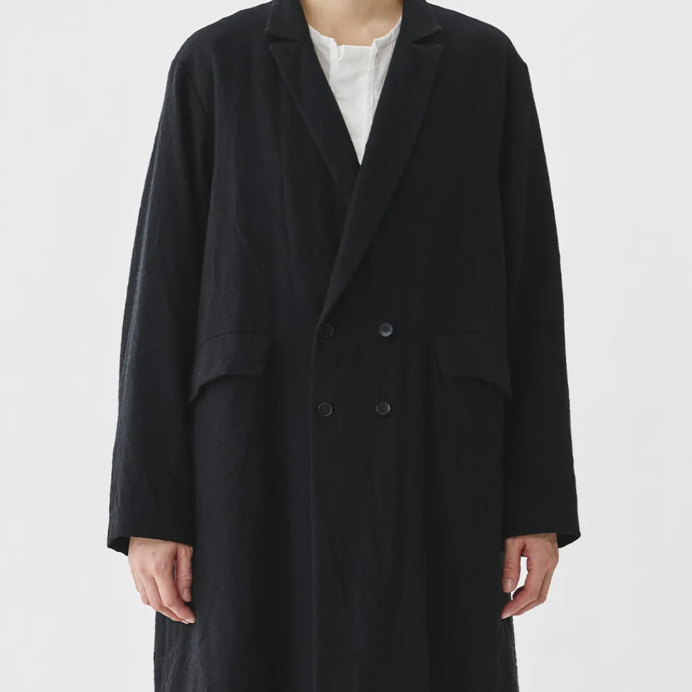Store Pas de Calais - Manteau Long - Noir