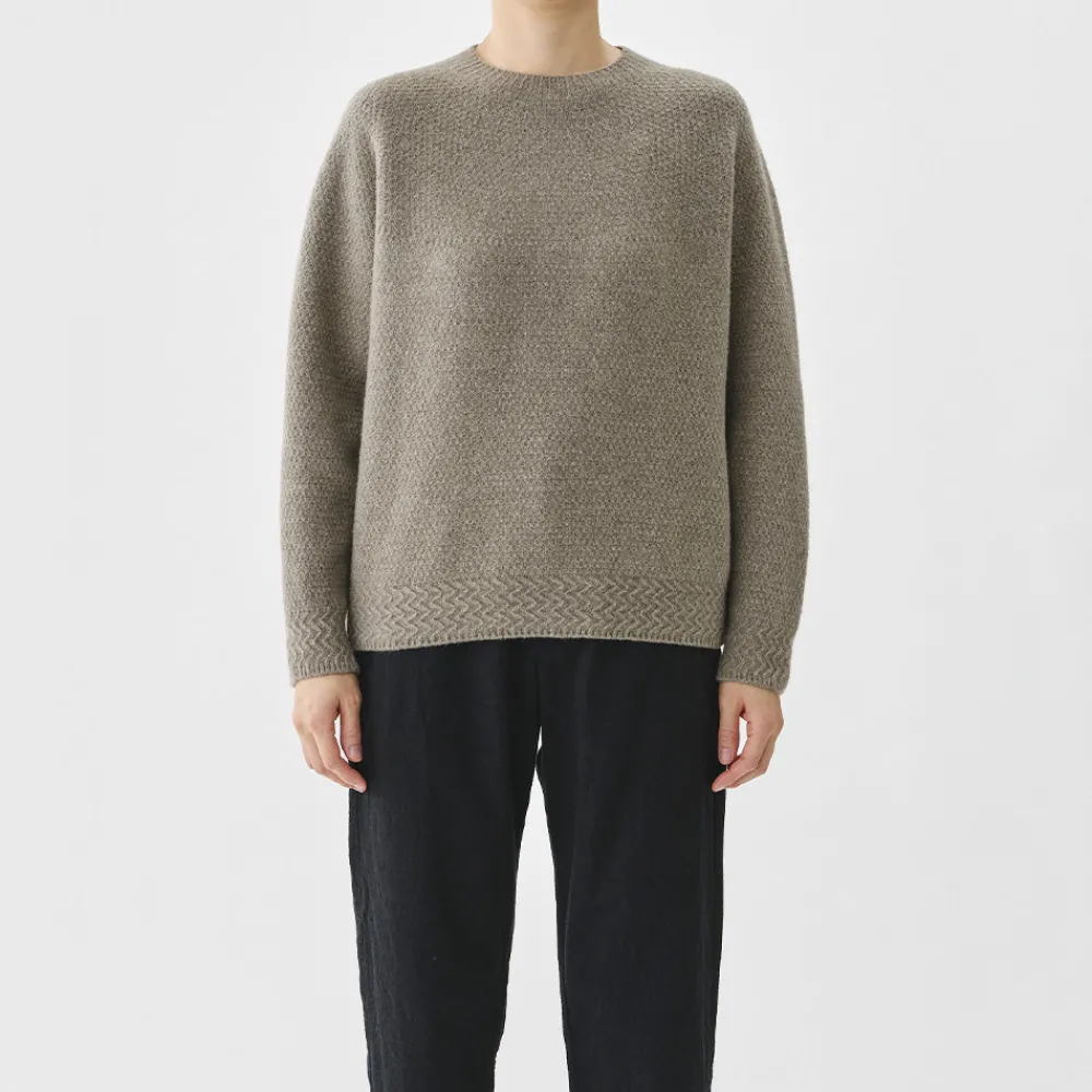 Shop Pas de Calais - Pull Crewneck - Marron