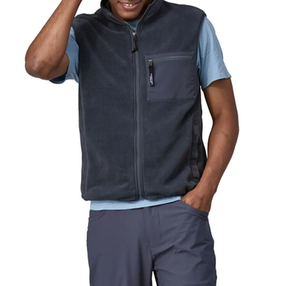 Flash Sale Patagonia - Veste Polaire Sans Manches Synchilla - Bleu