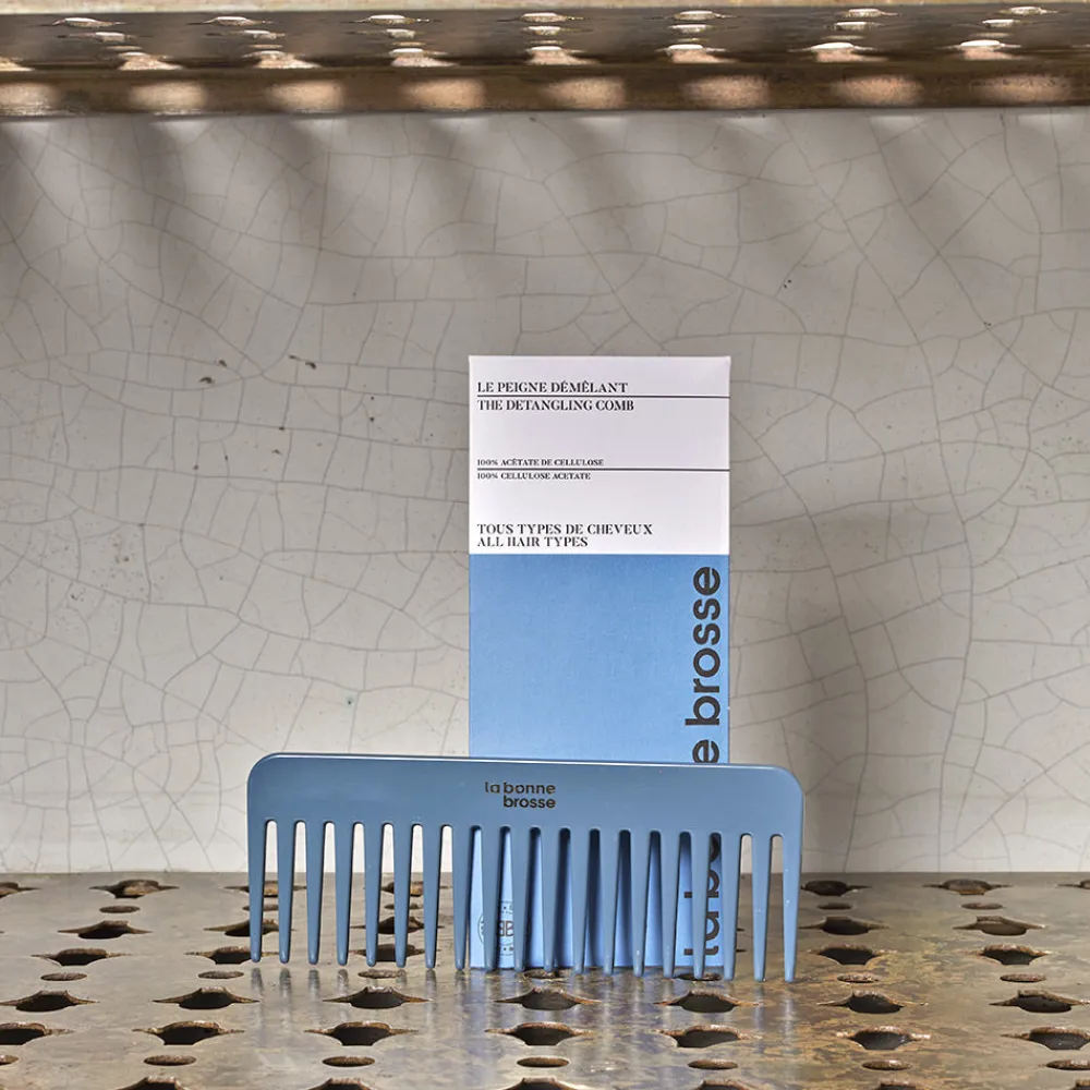 Best 1664 LA BONNE BROSSE Peigne démêlant - Bleu