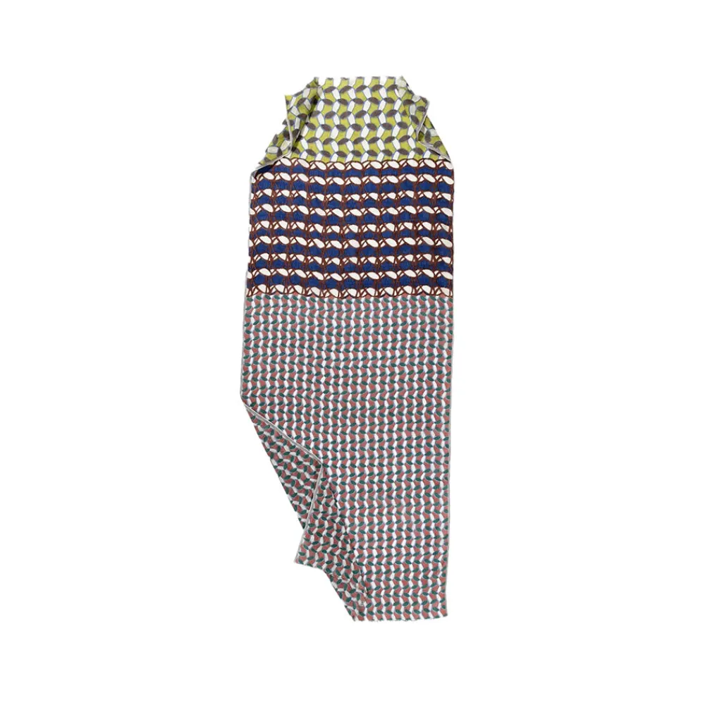 Online EPICE ÉPICE - Écharpe imprimé boucle - Lime