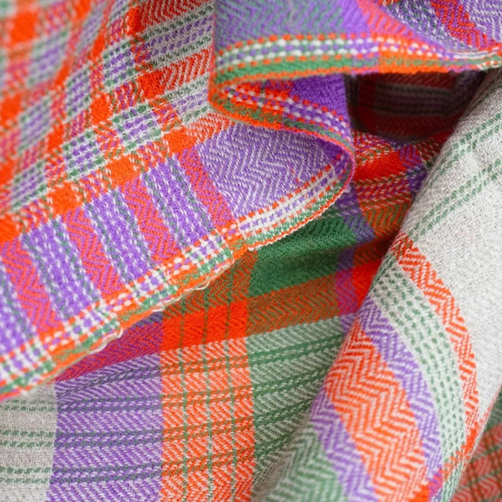 Best 1050 MOISMONT Plaid en laine n°81 - Green Tea - Moismont