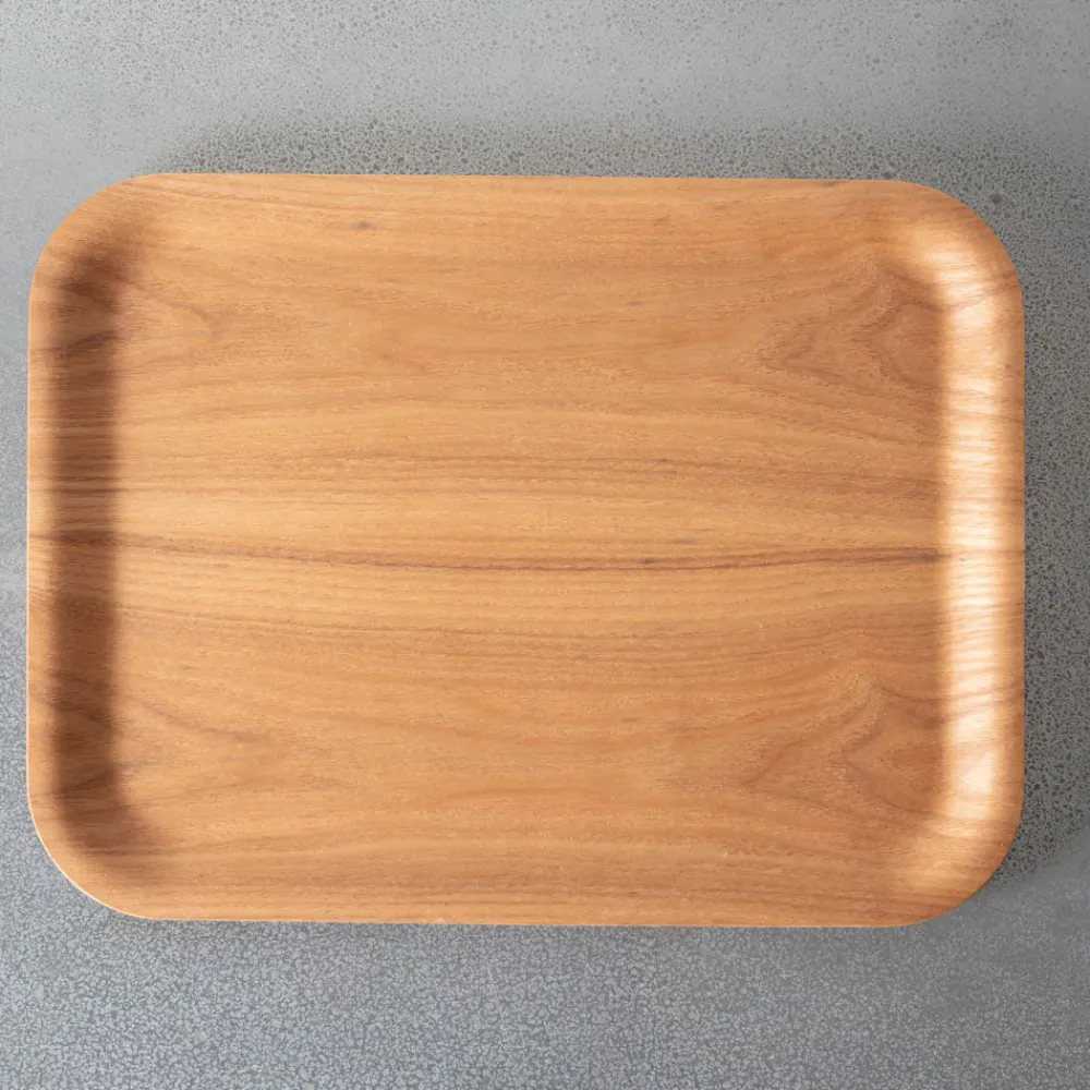 Cheap 456 KINTO CO Plateau antidérapant - Bois naturel