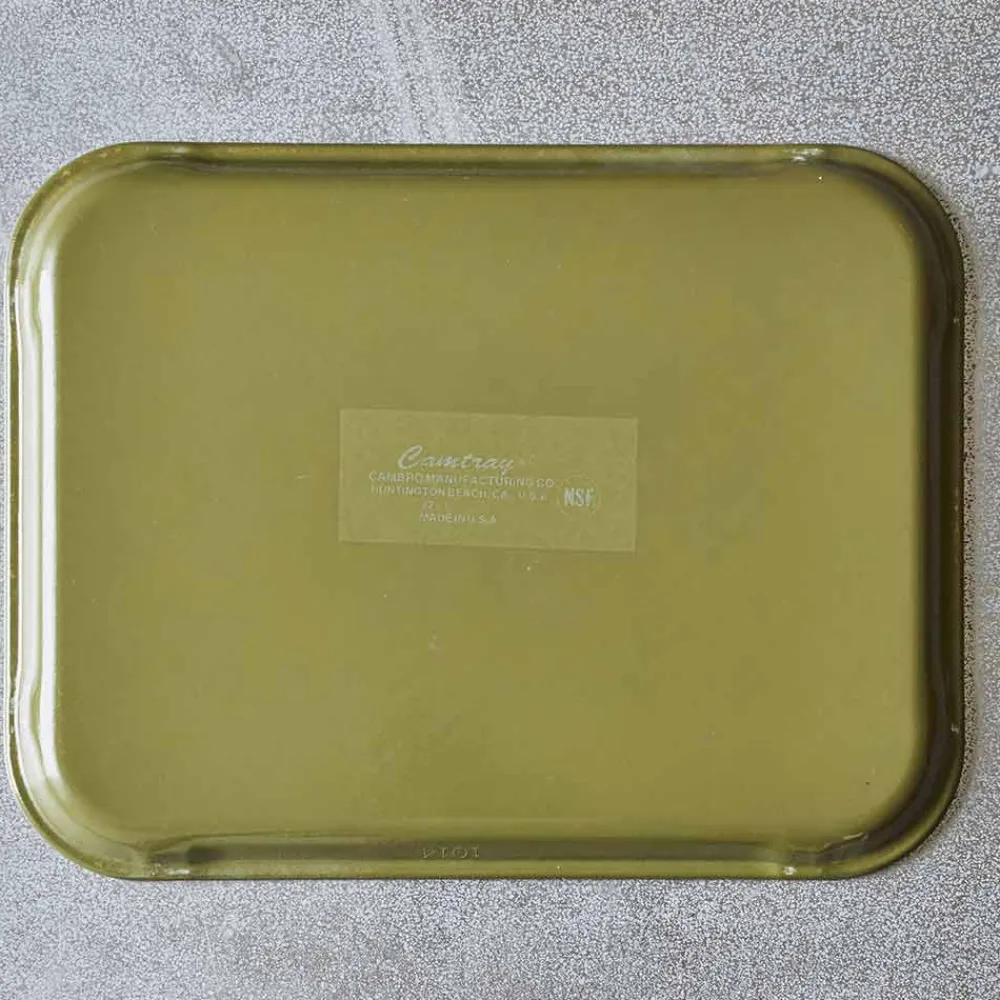 Clearance 1500 CAMBRO Plateau en fibre de verre - Vert Olive