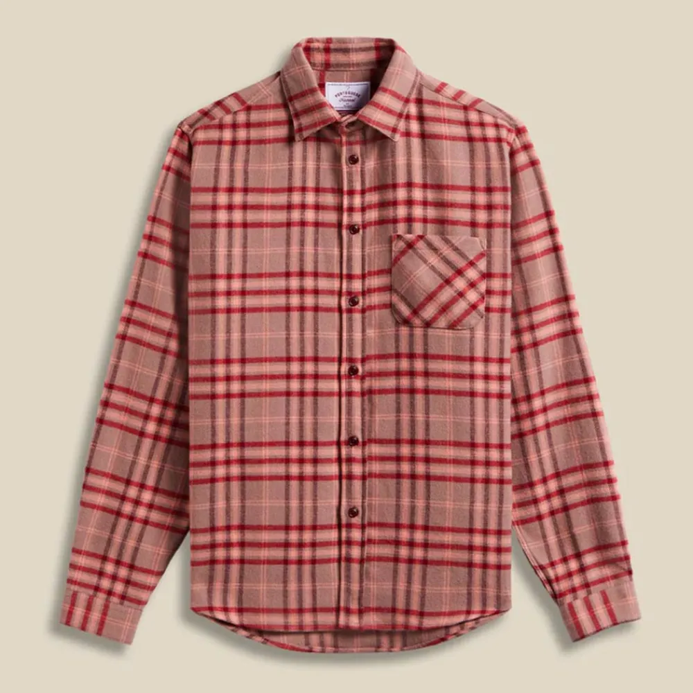 Cheap Portuguese Flannel - Chemise Reservation - Rouge