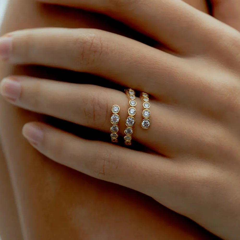 New RAGBAG - Bague Odette Spiral - Or