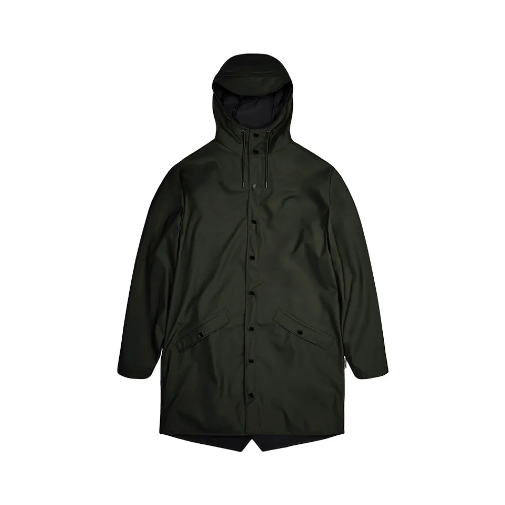 Clearance Rains - Veste Imperméable Longue - Vert