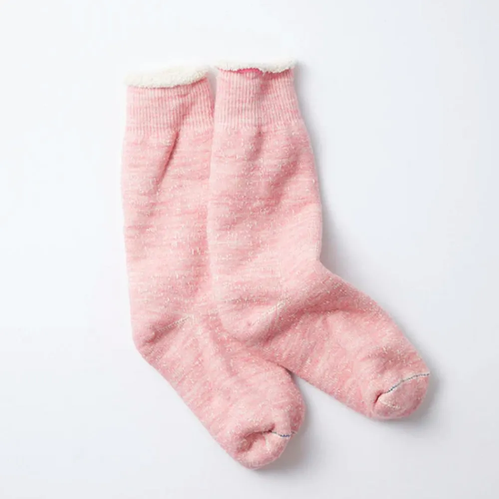 Sale ROTOTO - Chaussettes double face R1001 - Rose