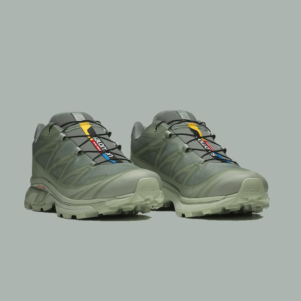 Cheap SALOMON - Baskets XT-6 GTX - Desertsage/Lilypad Vert