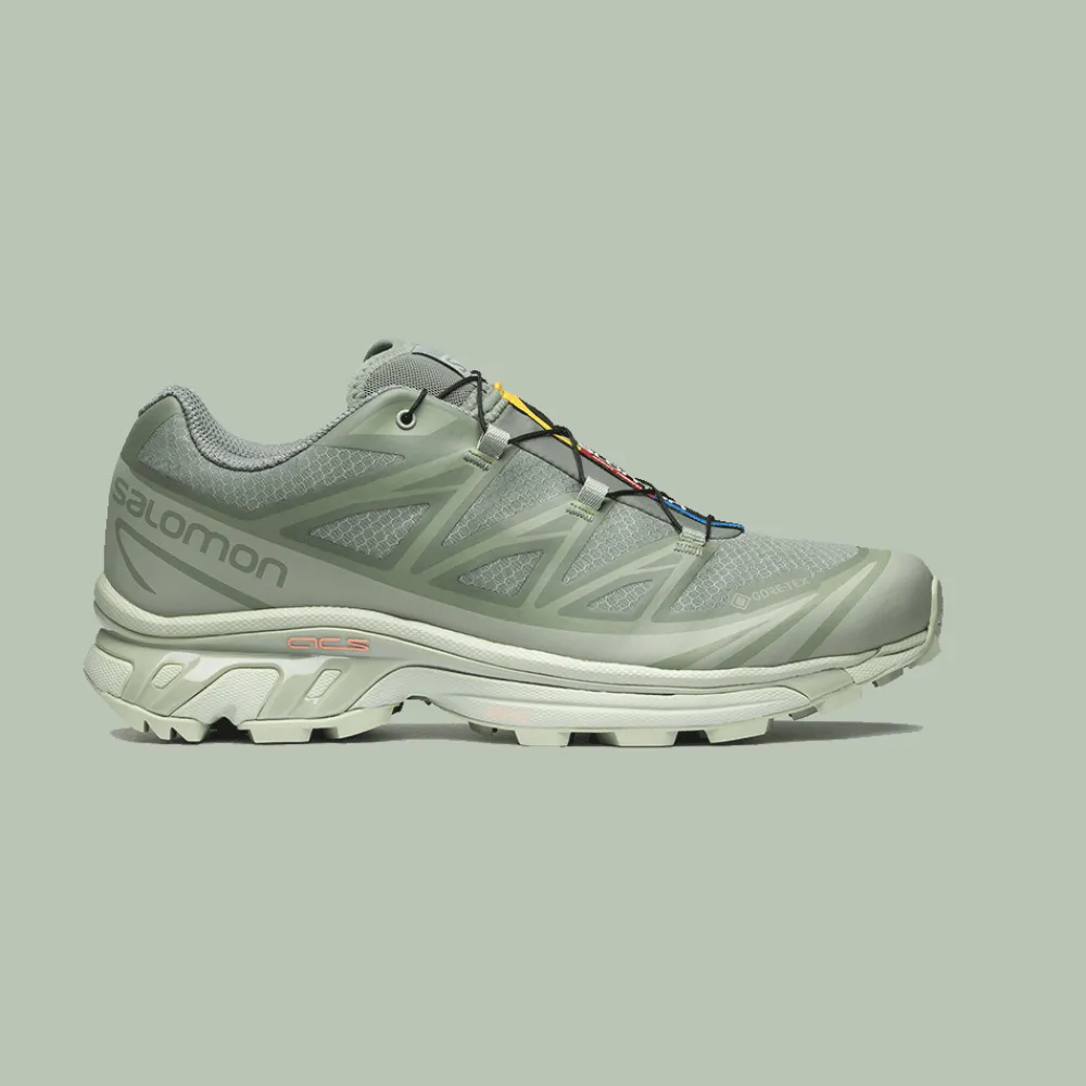 Cheap SALOMON - Baskets XT-6 GTX - Desertsage/Lilypad Vert