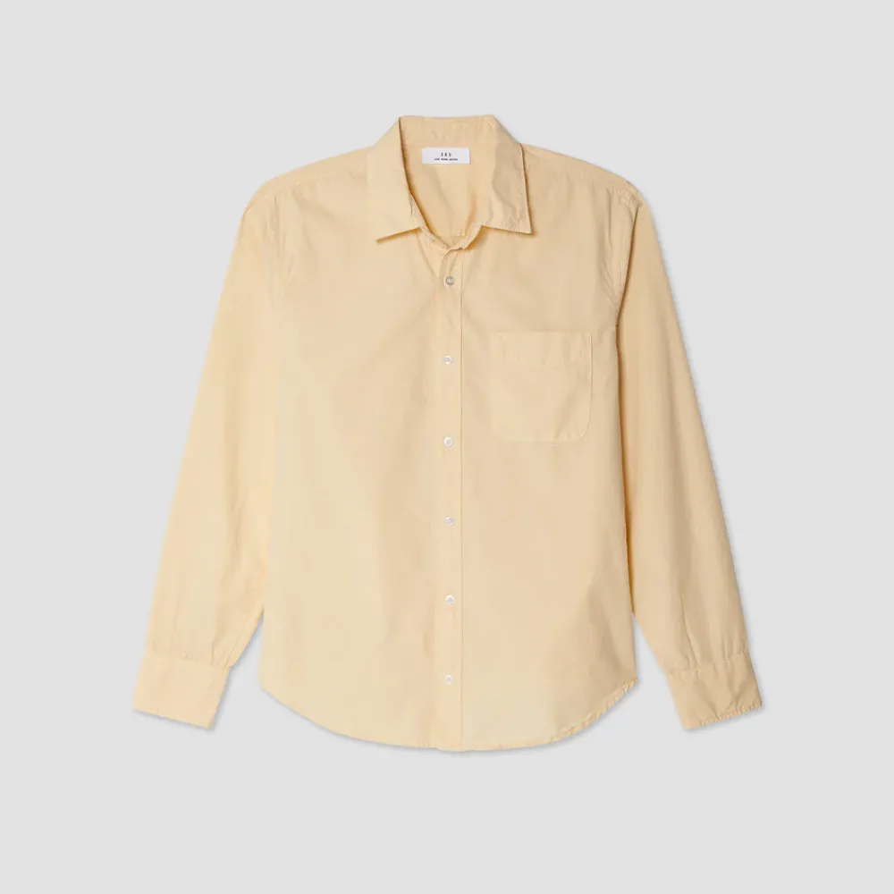 Clearance Save Khaki United - Chemise en Poplin - Jaune